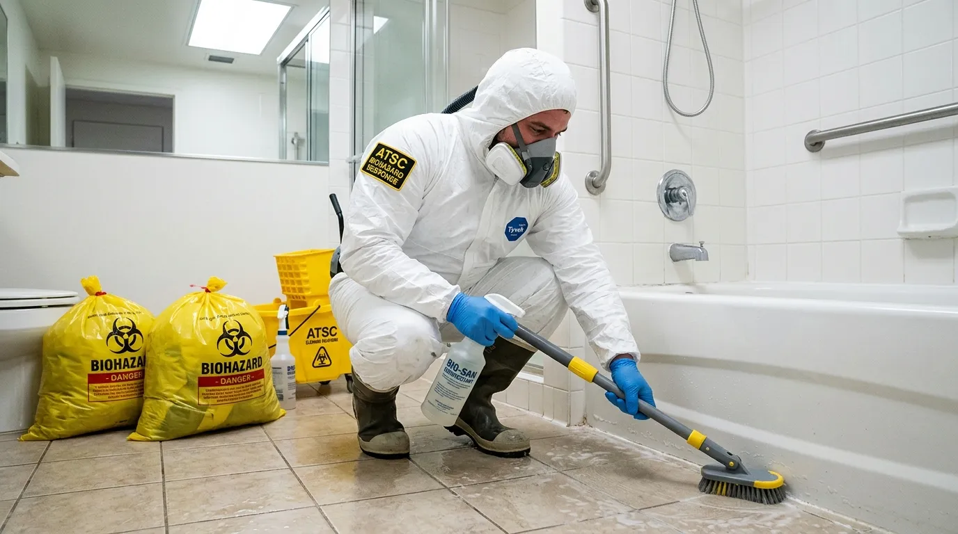 Decontamination equipment deployed for Blood Cleanup in Arvada